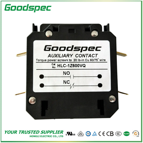 HLC-1Z600VQ AUXILIARY SWITCHES