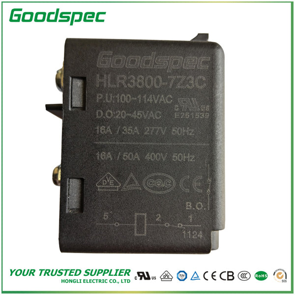 HLR3800-7Z3C POTENTIAL TYPE MOTOR STARTING RELAY