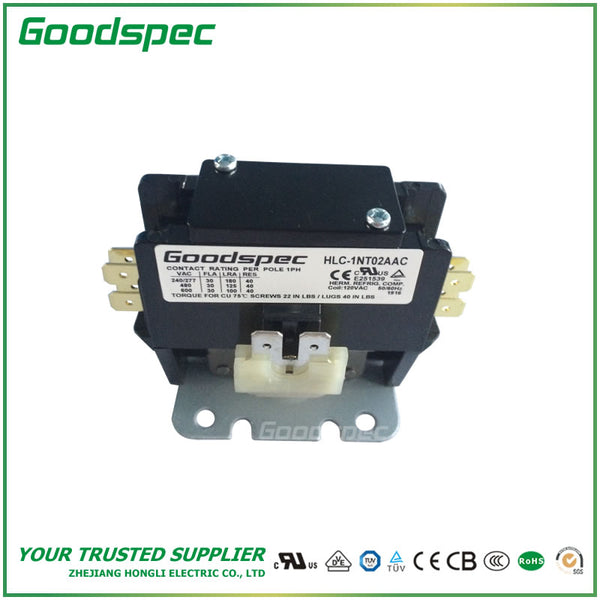 HLC-1NT02AAC(1P/30A/120VAC) DEFINITE PURPOSE CONTACTOR