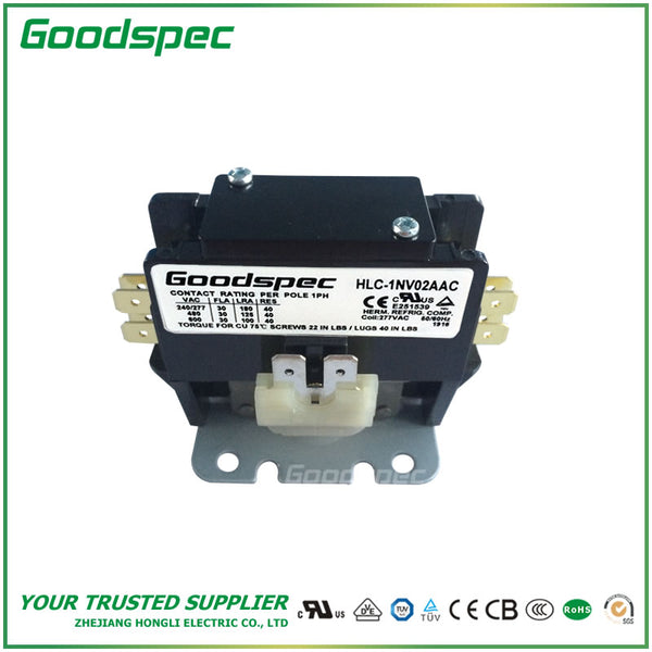 HLC-1NV02AAC (1P/30A/277VAC) Contactor de propósito definido