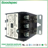 HLC-3XT02XA (3POLES / 30A / 120VAC) Contacteur à usage définitif