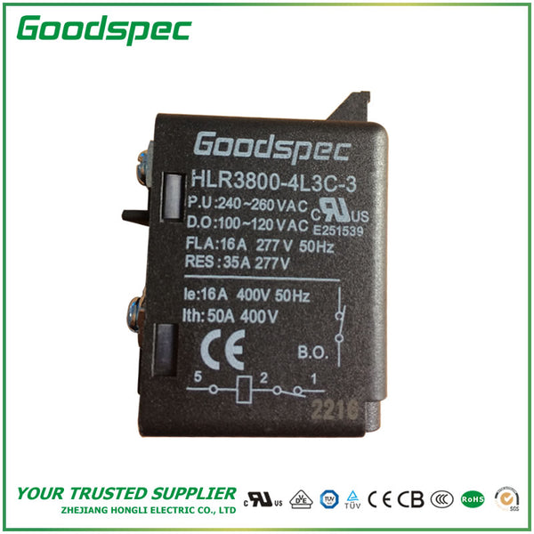 HLR3800-4L3C-3 POTENTIAL TYPE MOTOR STARTING RELAY